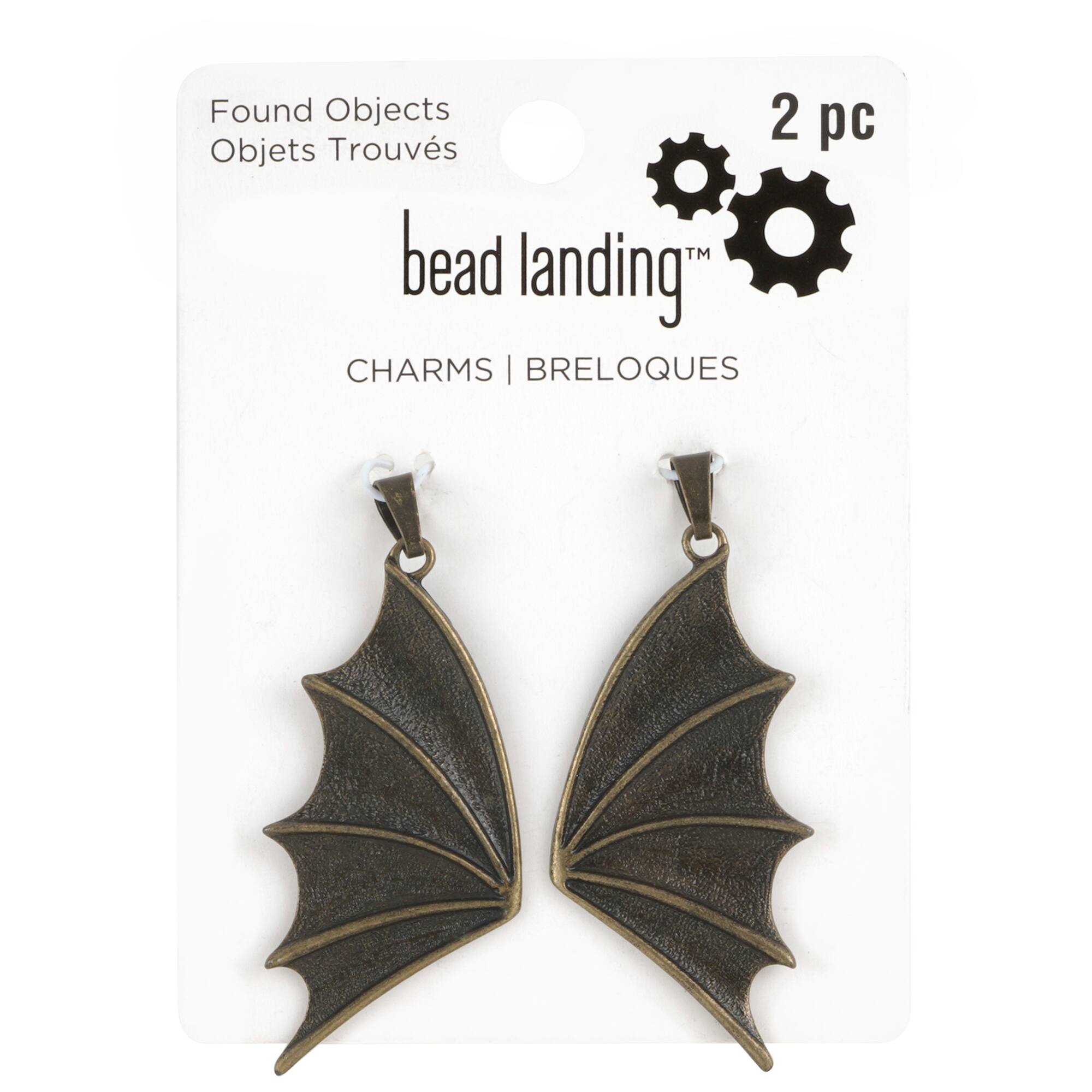 Found Objects Wing Charms by Bead Landing™